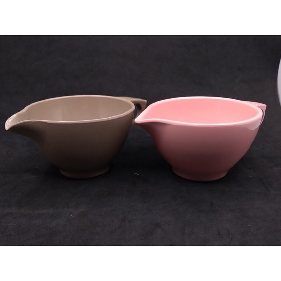 Vtg. MCM Atomic Melmac Marcrest/ Boonton 11 Melamine Cups 2 Creamers Bundle READ - Picture 3 of 16